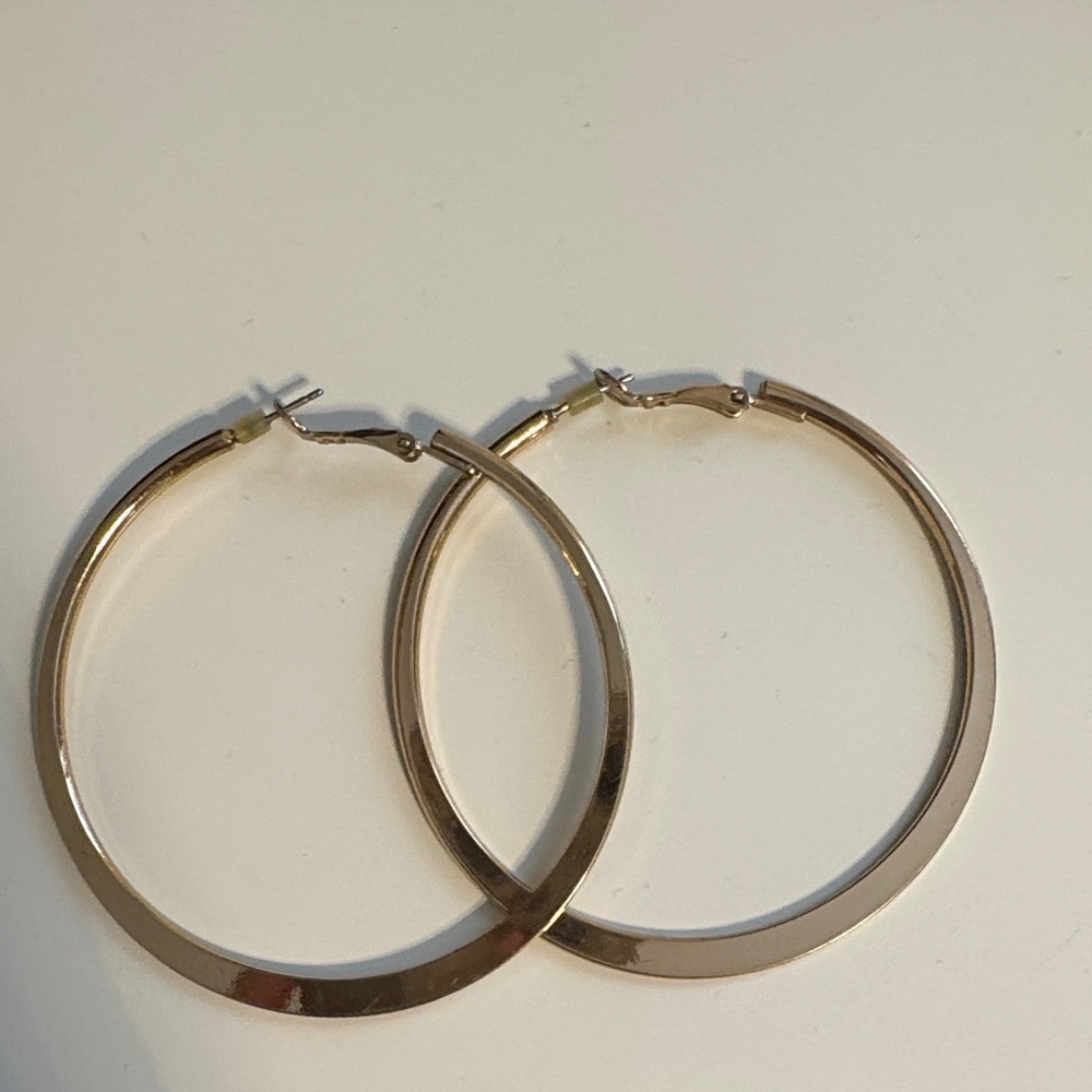 Elegant Gold Hoop Earrings